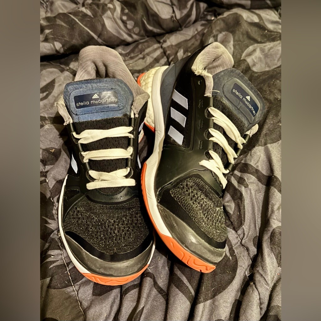 Stella Mccartney X Adidas Barricade Tennis Shoes Sz7